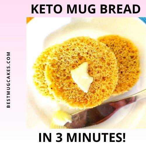 This keto mug bread is hands-down delicious. If you’re on a low carb or keto diet, you’re probably missing bread! This keto 90 second mug bread will satisfy those bread cravings, and fill you up with whole food, healthy ingredients. | best keto bread, microwave bread, microwave mug bread, quick keto bread, quick bread