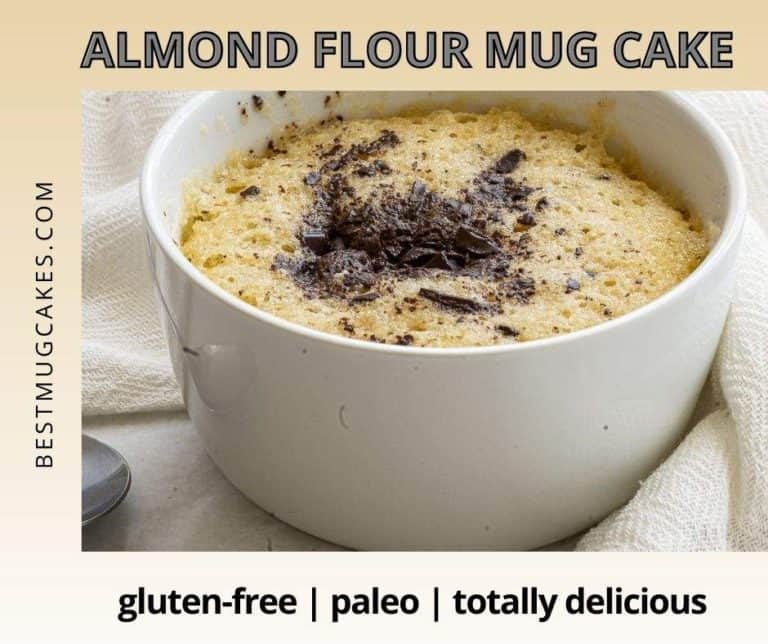 Almond Flour Mug Cake – Healthy Gluten Free And Totally Delicious