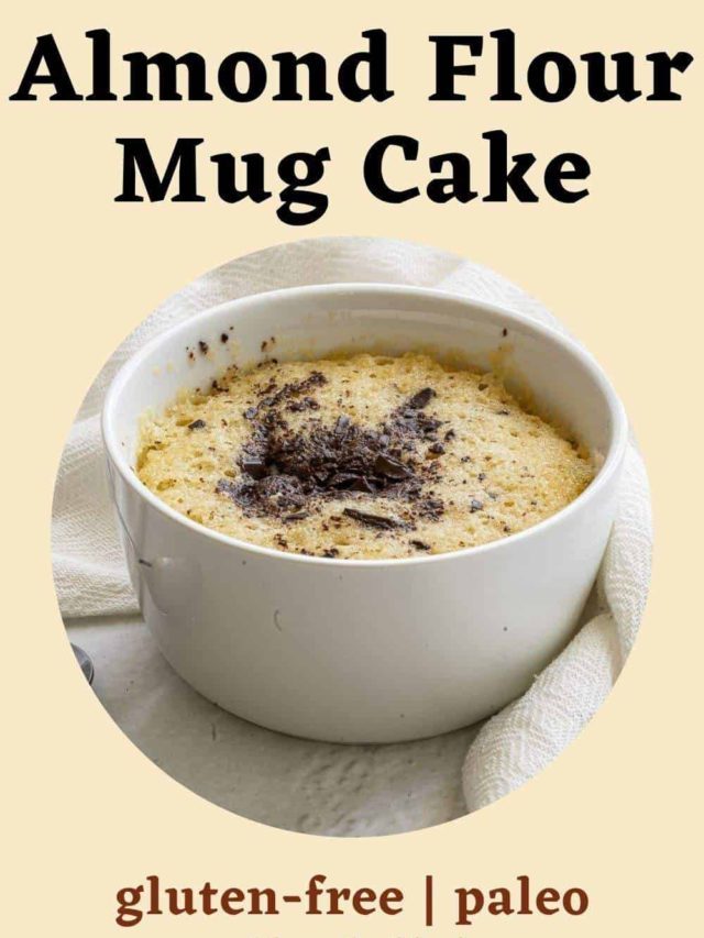 Keto Almond Flour Mug Cake