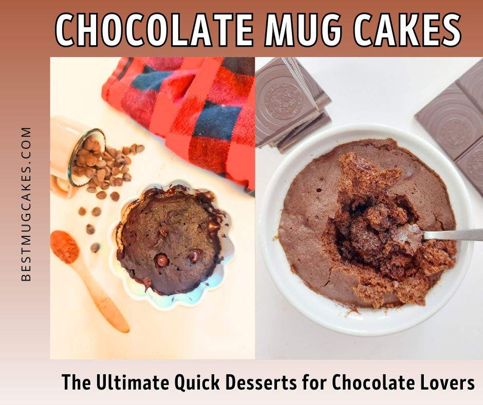 Craving a chocolate fix that fits any time of day? Check out our roundup of chocolate mug cake recipes! These chocolate treats are perfect whether you want a decadent dessert, healthy snack, or even chocolate for breakfast. You can have healthy and delicious all in one mug! Find your favorite quick and easy recipe that will satisfy your (chocolate) sweet tooth!