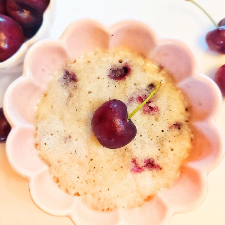 Cherry Mug Cake