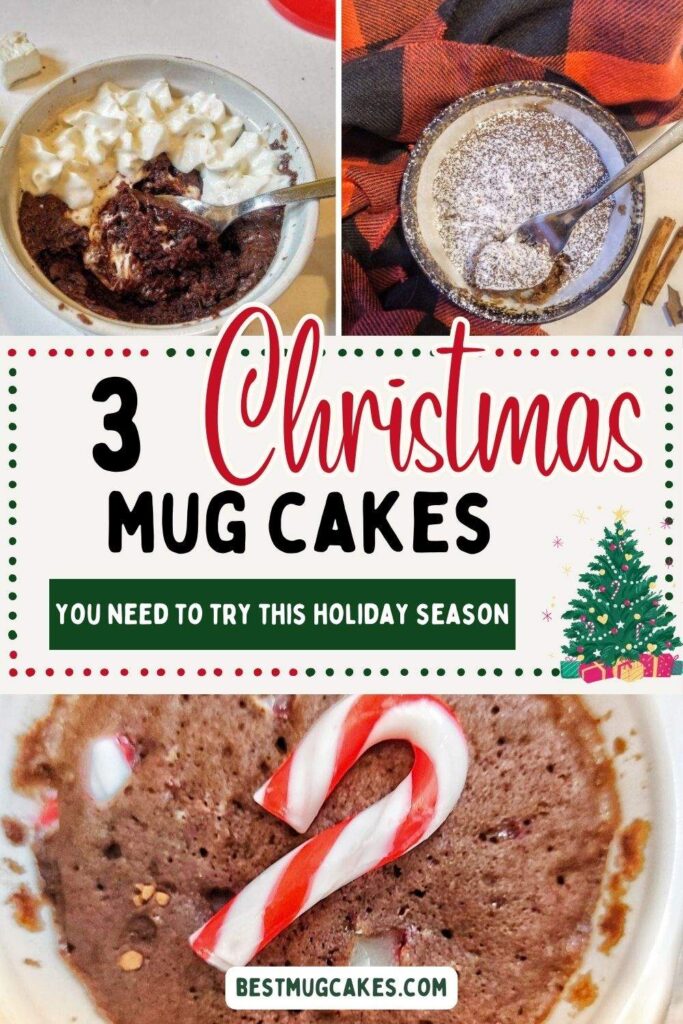 Looking for the perfect way to sweeten up your holiday season? These 3 Christmas mug cakes are just the treat you need! Whether you’re craving the warm spices of a gingerbread mug cake, the cozy indulgence of a hot chocolate mug cake with marshmallows, or the festive flair of a candy cane mug cake, there’s something here to make your winter nights extra merry. These quick, single-serving desserts are perfect for satisfying your holiday sweet tooth in minutes!