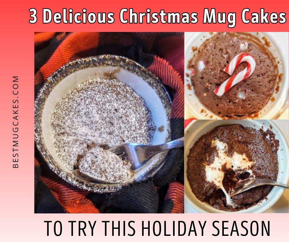 Looking for the perfect way to sweeten up your holiday season? These 3 Christmas mug cakes are just the treat you need! Whether you’re craving the warm spices of a gingerbread mug cake, the cozy indulgence of a hot chocolate mug cake with marshmallows, or the festive flair of a candy cane mug cake, there’s something here to make your winter nights extra merry. These quick, single-serving desserts are perfect for satisfying your holiday sweet tooth in minutes!