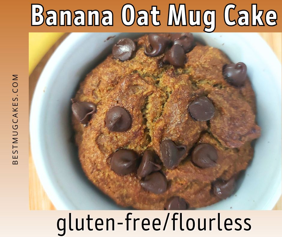 This banana oat mug cake is a quick, easy, and healthy treat you can make in just minutes! Naturally gluten-free and flourless, it’s made with wholesome oats, almond flour, and ripe bananas for the perfect soft and fluffy texture. Since it’s refined sugar-free and sweetened naturally, this single-serve dessert is a guilt-free option for breakfast, an afternoon snack, or even a late-night craving. Think of it as banana bread in a mug—warm, cozy, and ready in the microwave in no time. Whether you’re looking for a healthy mug cake recipe, a quick gluten-free dessert, or a simple banana treat, this banana oat mug cake is the perfect choice.