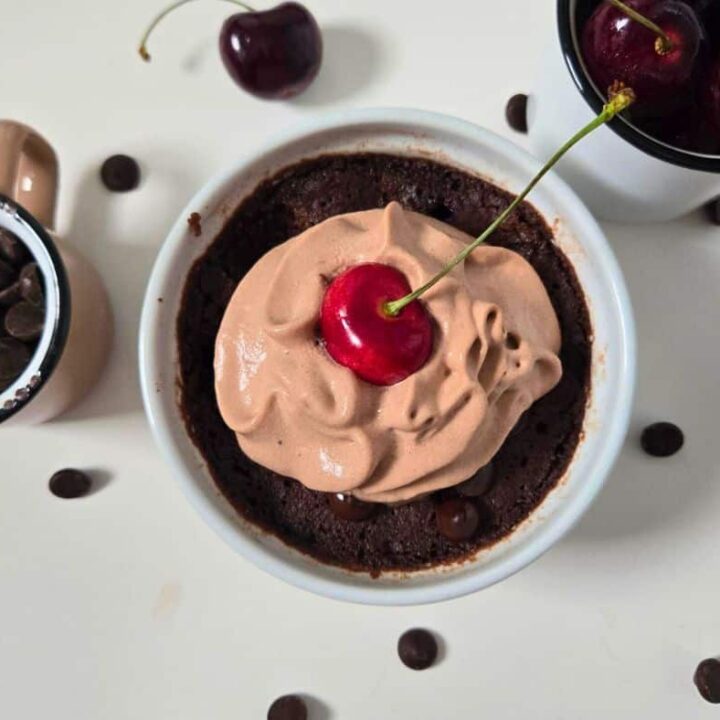 Black Forest Mug Cake