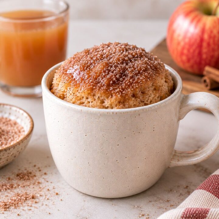 Apple Cider Donut Mug Cake